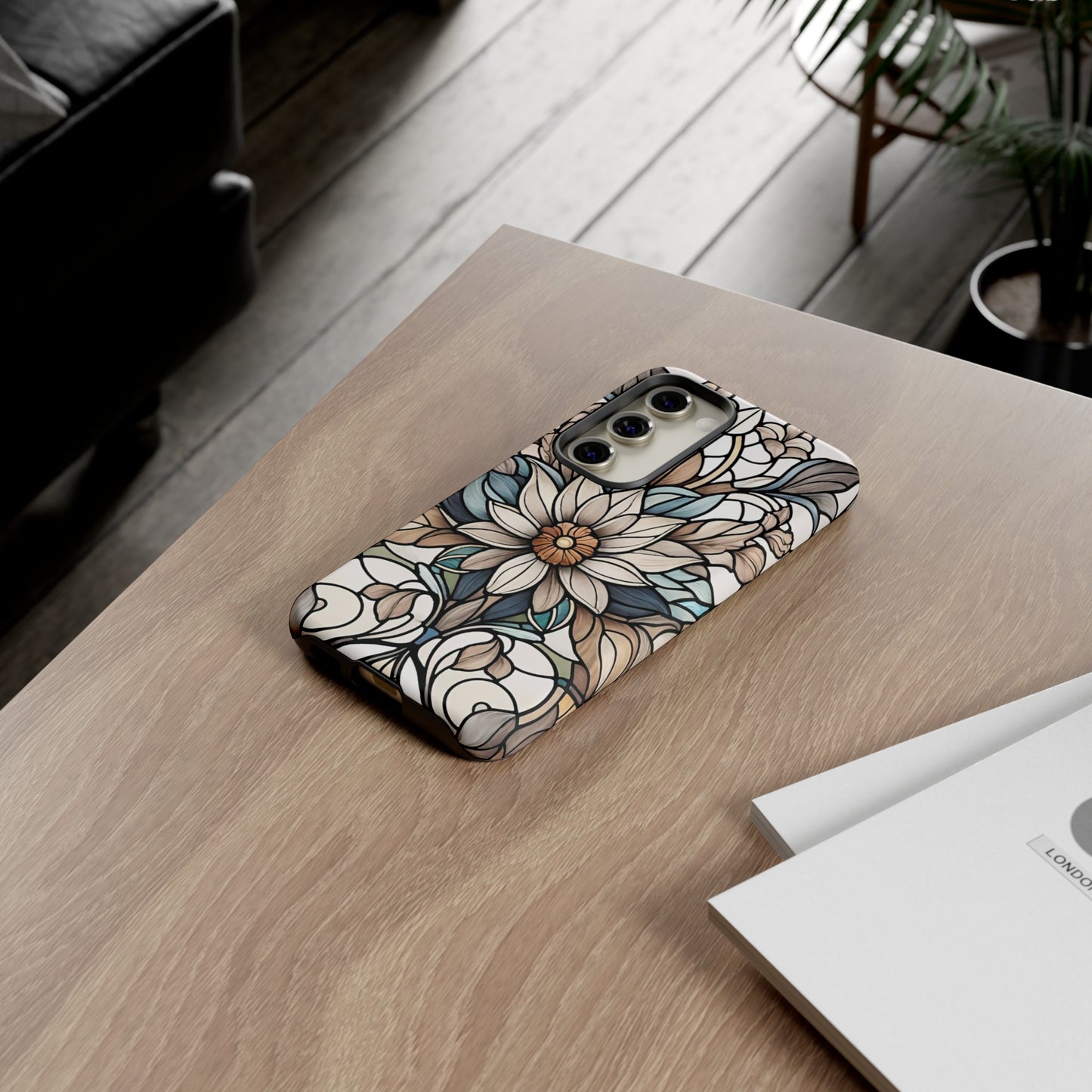 Stained Glass Floral Series 01