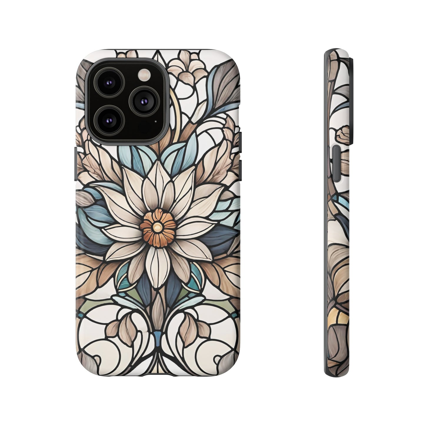Stained Glass Floral Series 01