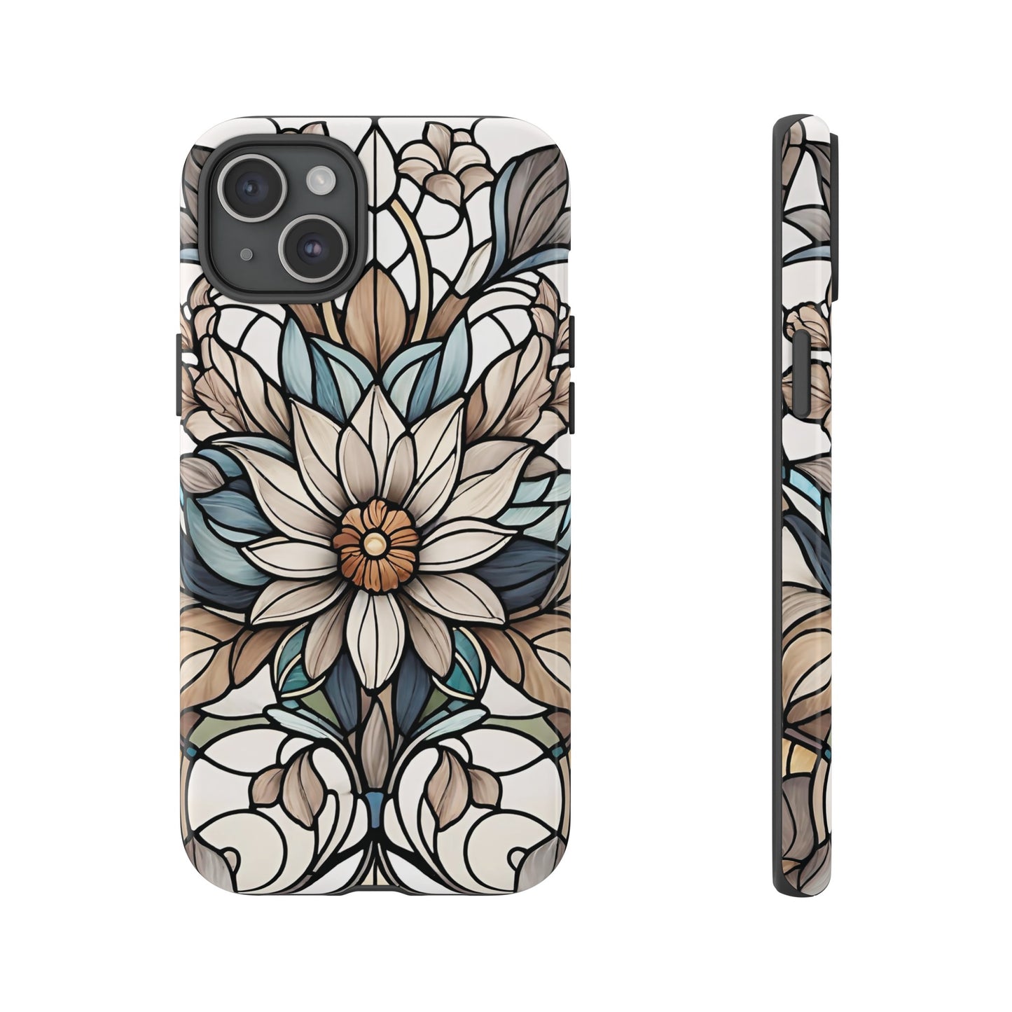 Stained Glass Floral Series 01