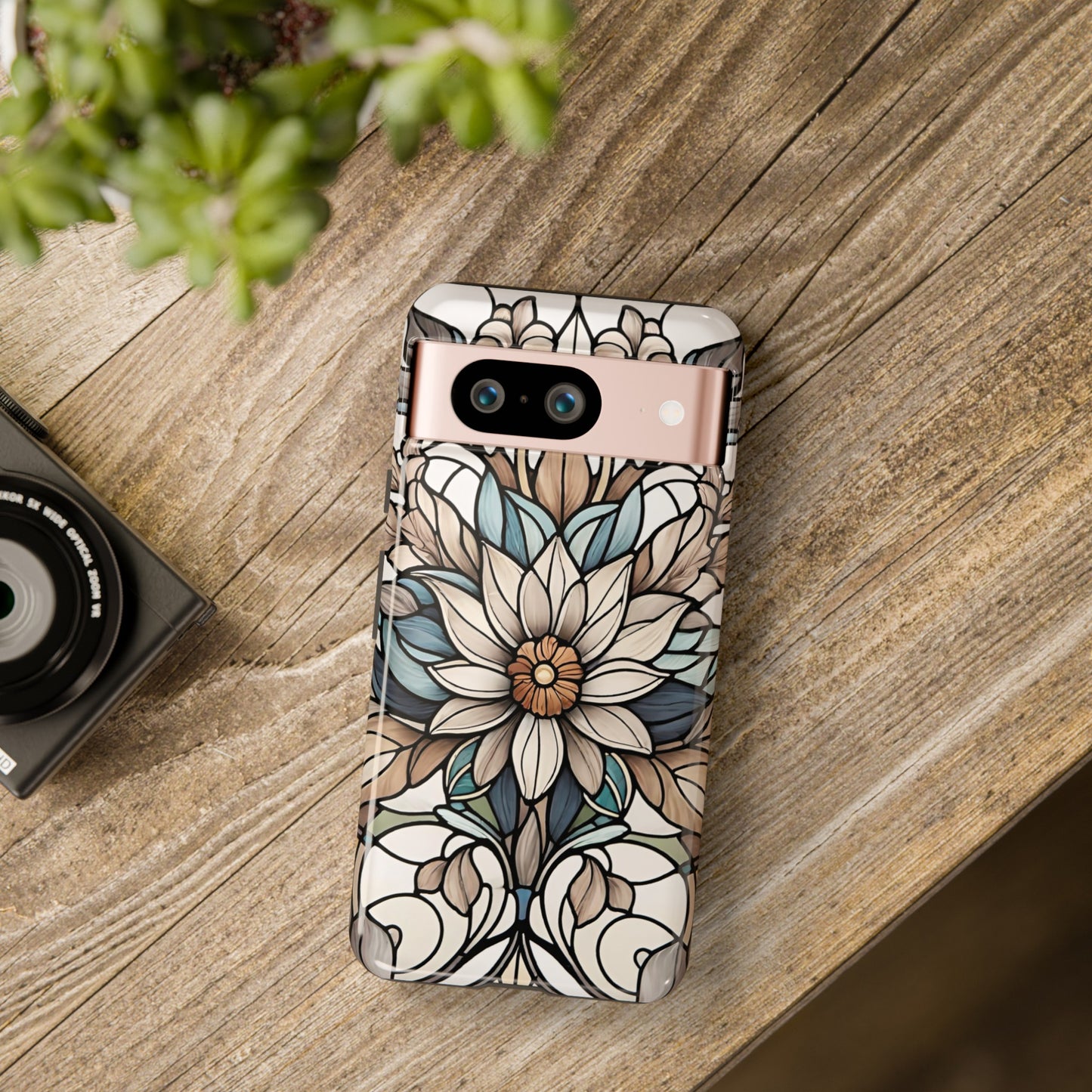 Stained Glass Floral Series 01