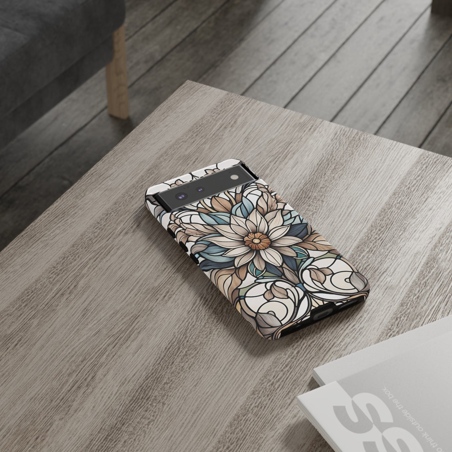 Stained Glass Floral Series 01