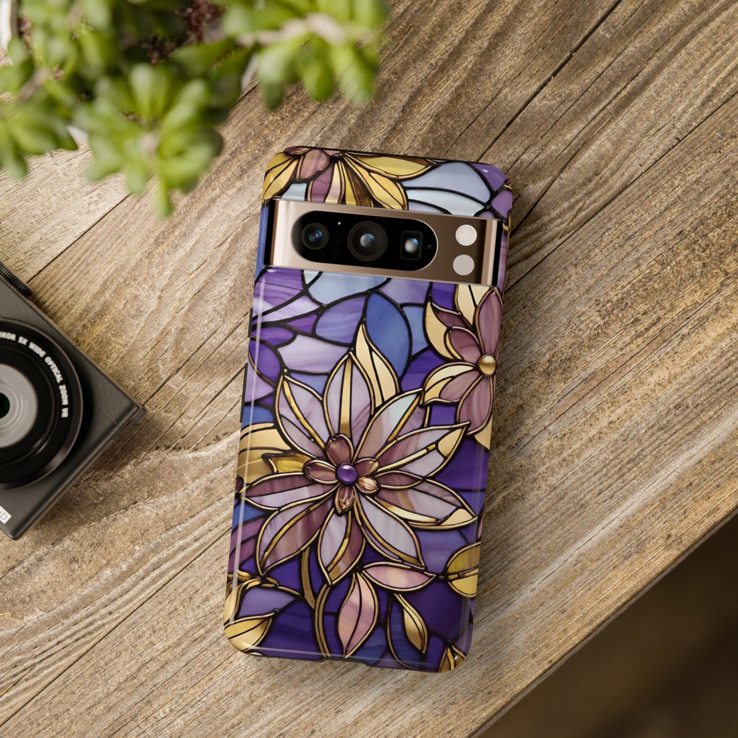 Stained Glass Floral Series 05