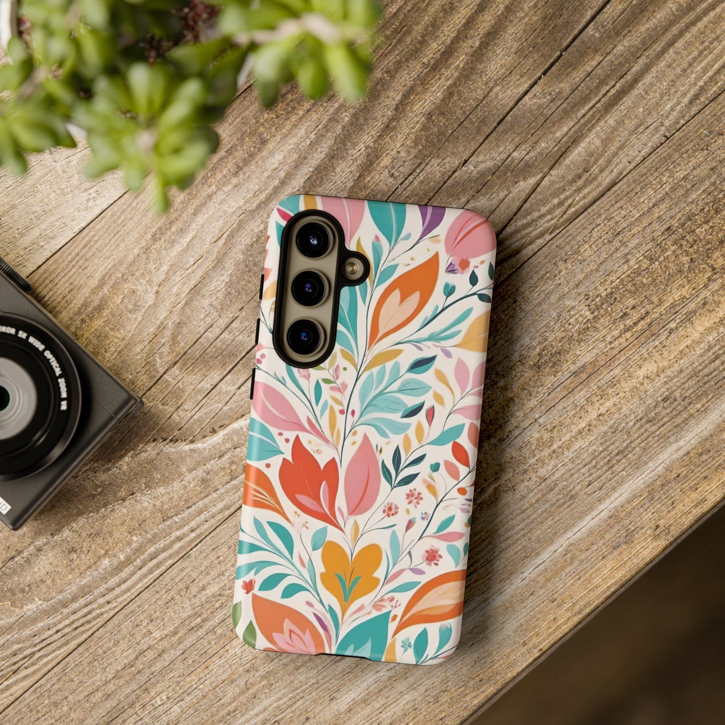 Retro Leaves