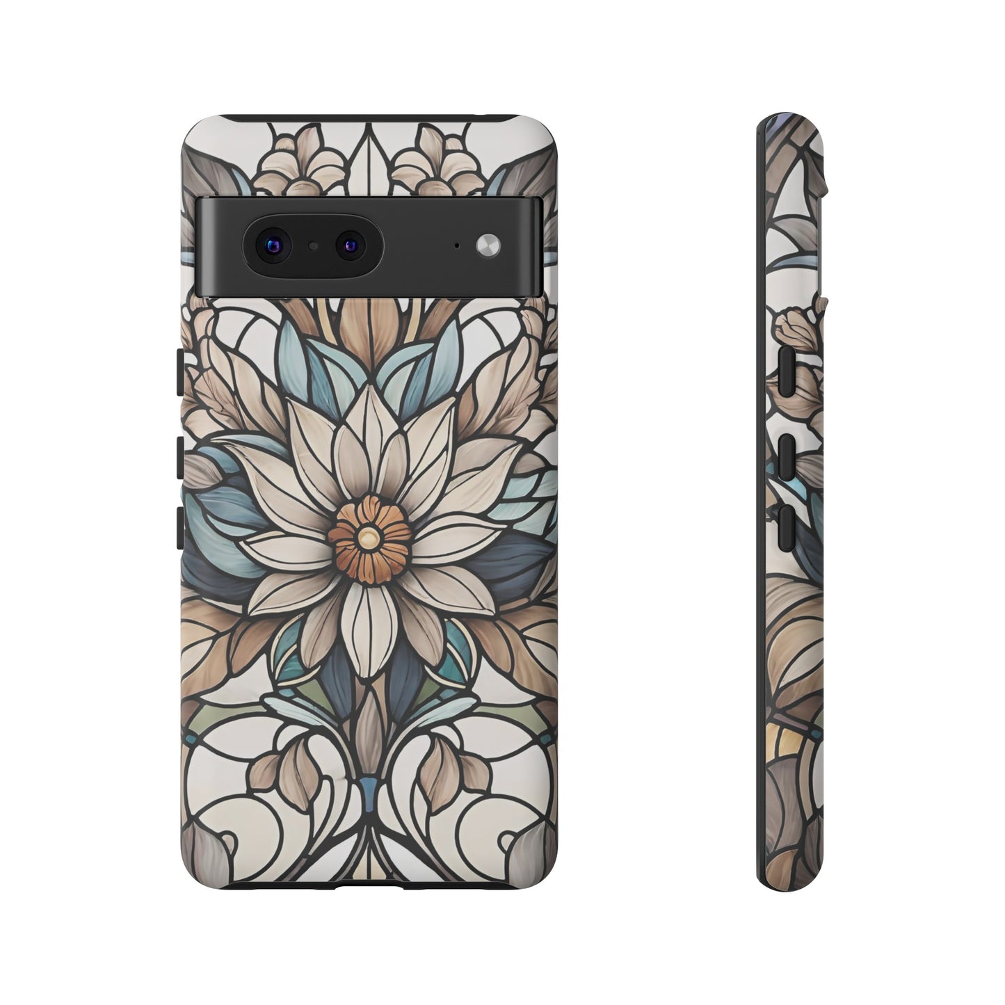 Stained Glass Floral Series 01