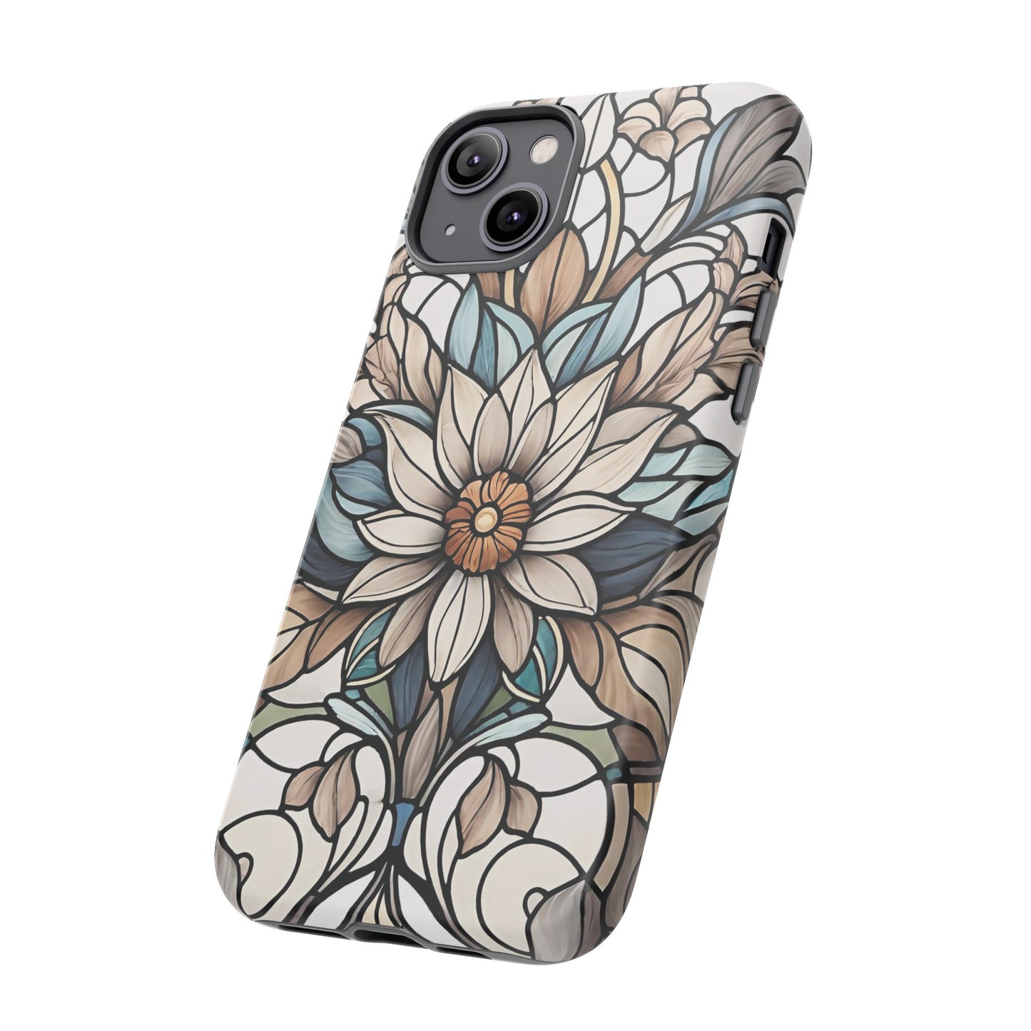 Stained Glass Floral Series 01