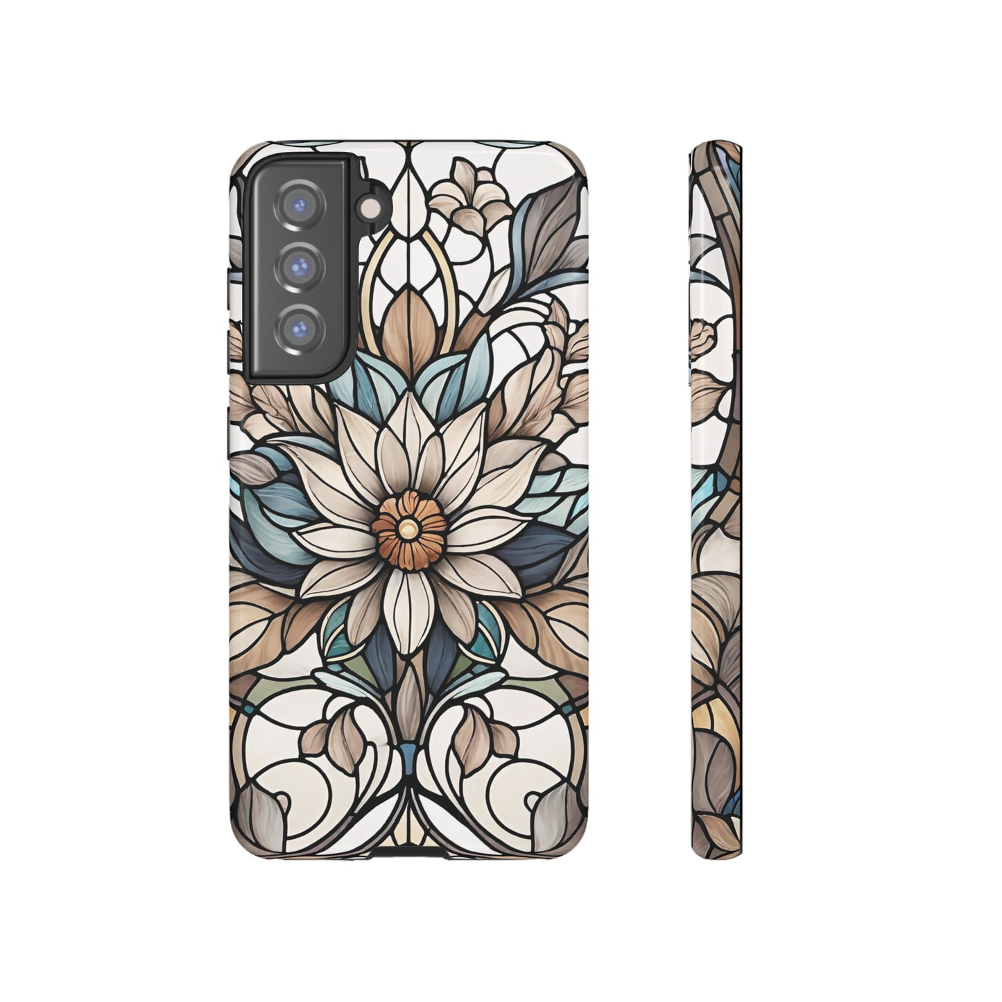 Stained Glass Floral Series 01