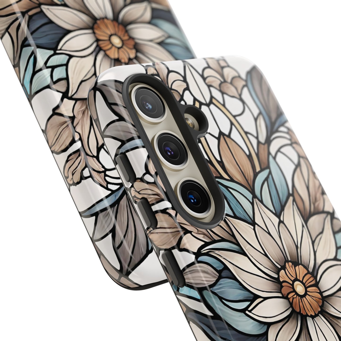 Stained Glass Floral Series 01