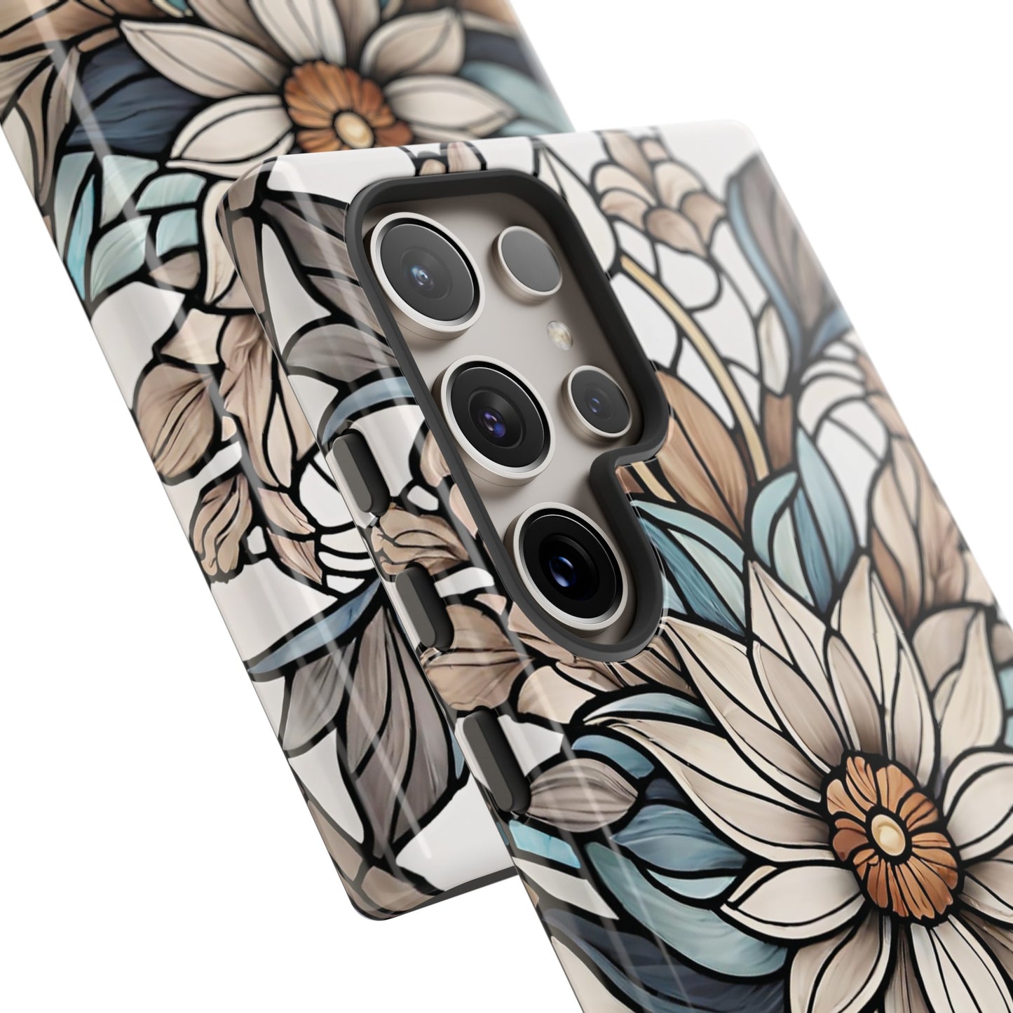 Stained Glass Floral Series 01