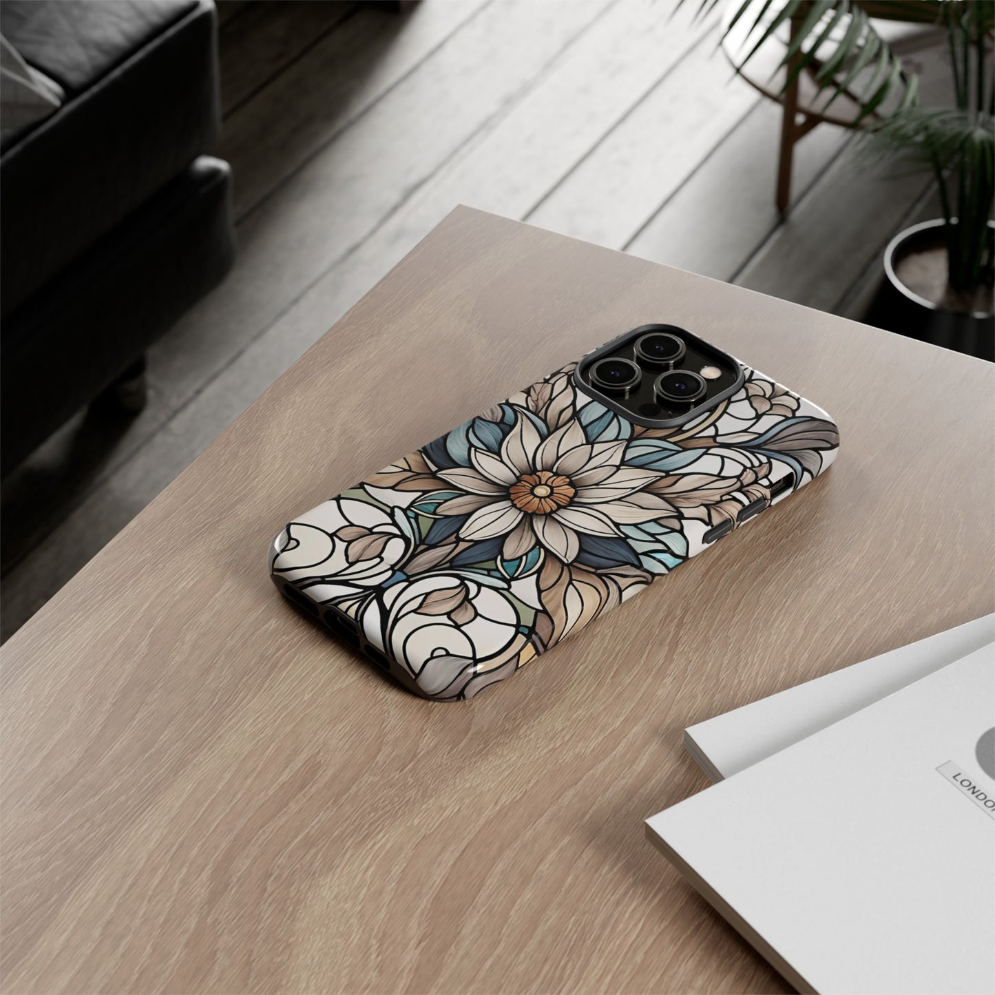 Stained Glass Floral Series 01