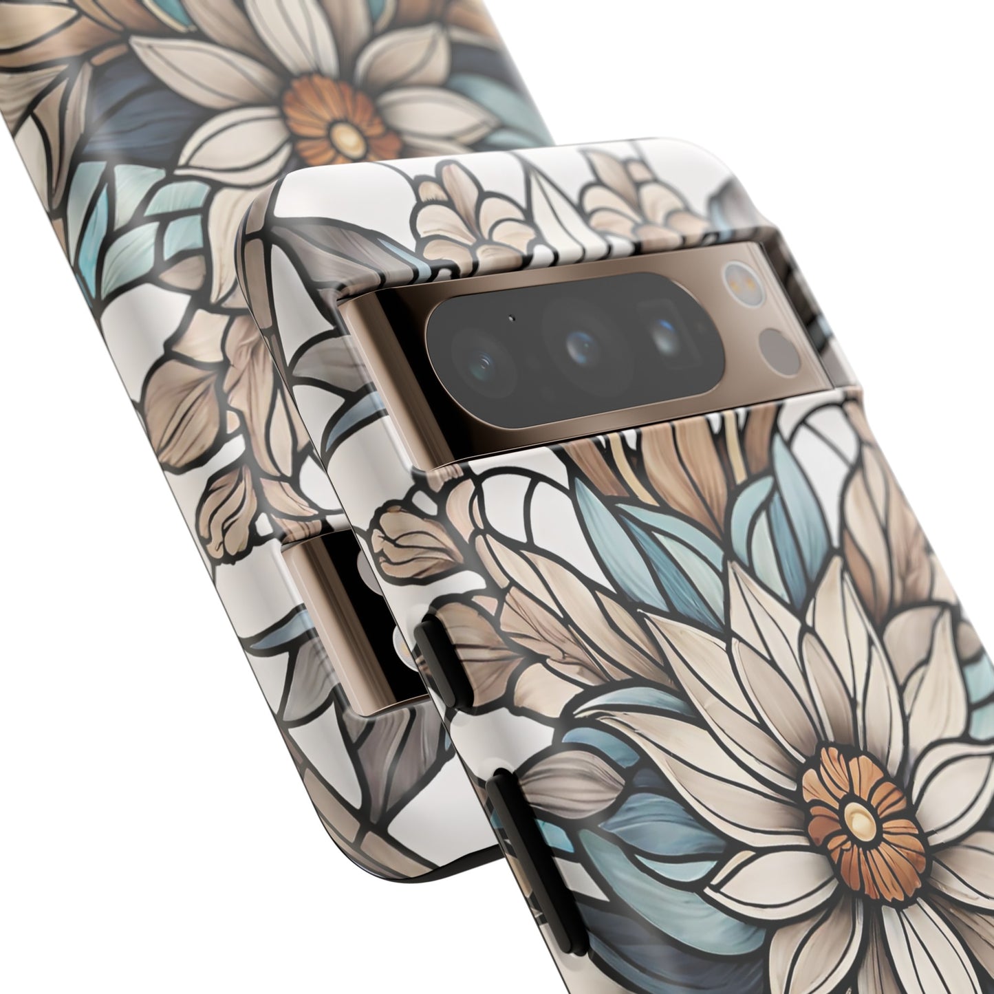 Stained Glass Floral Series 01