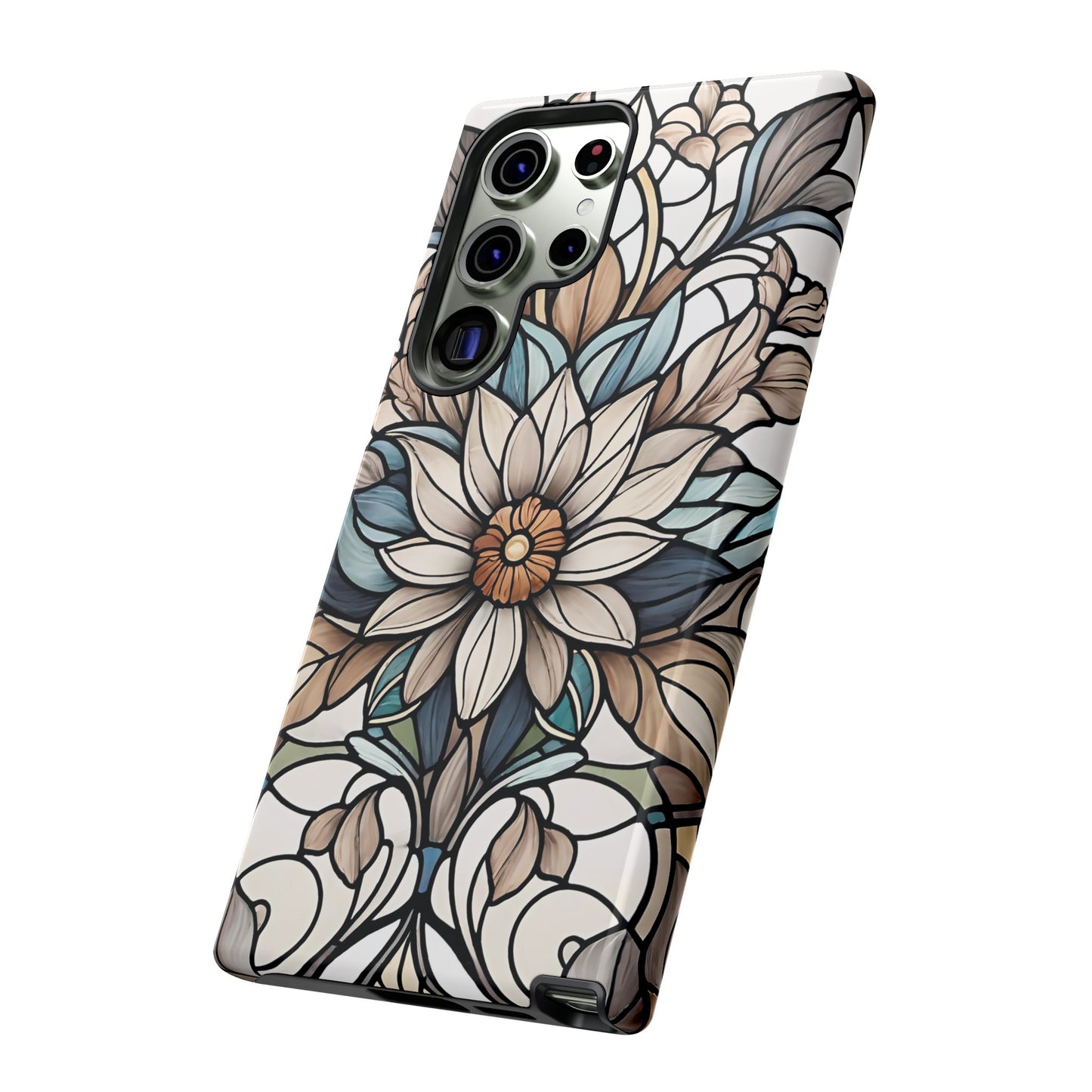 Stained Glass Floral Series 01
