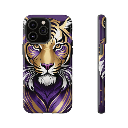 Purple and Gold Tiger