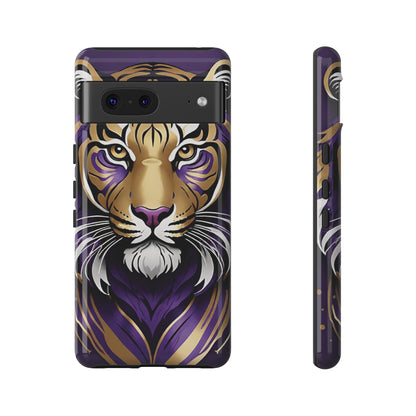 Purple and Gold Tiger