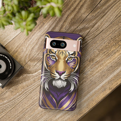 Purple and Gold Tiger