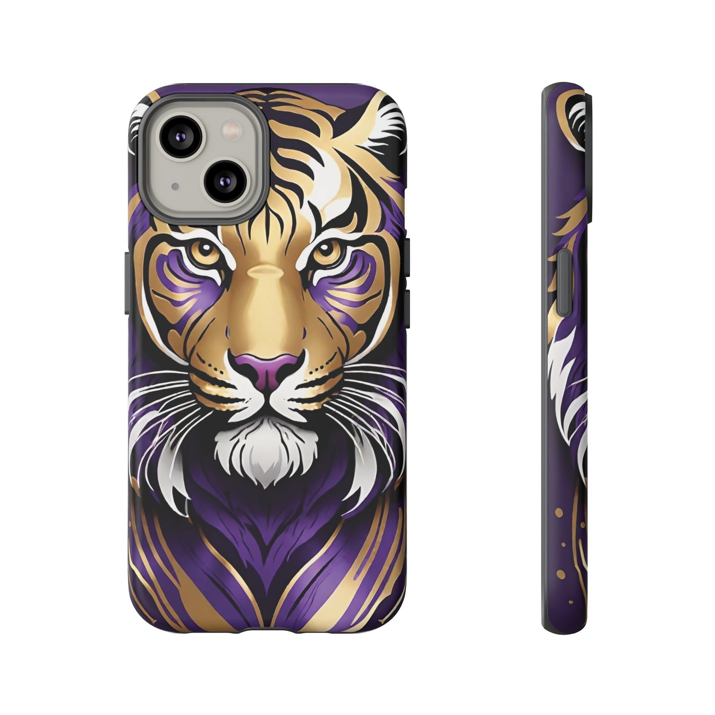 Purple and Gold Tiger