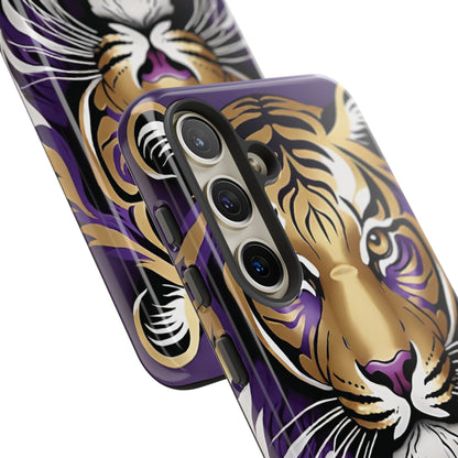 Purple and Gold Tiger