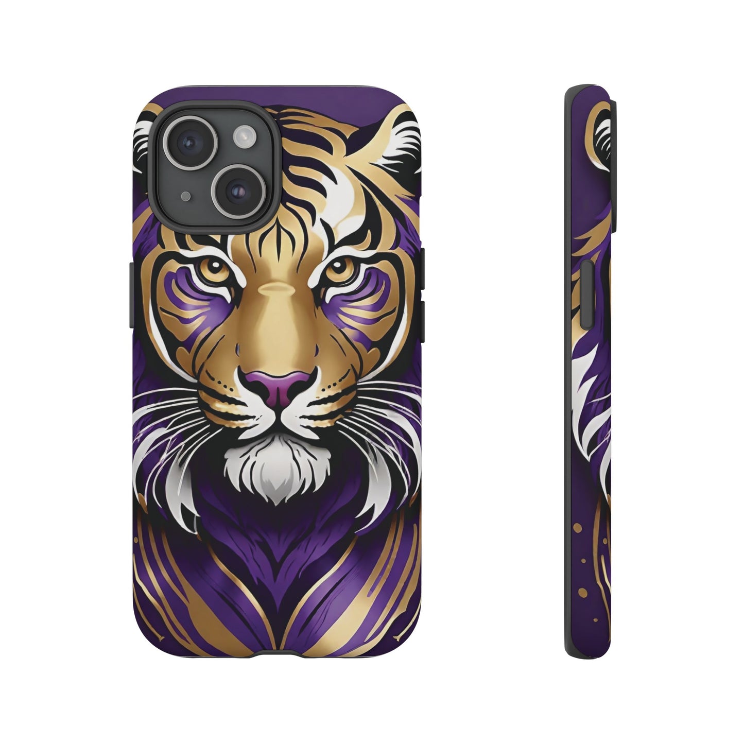 Purple and Gold Tiger