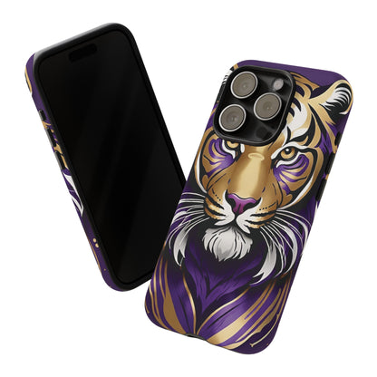 Purple and Gold Tiger