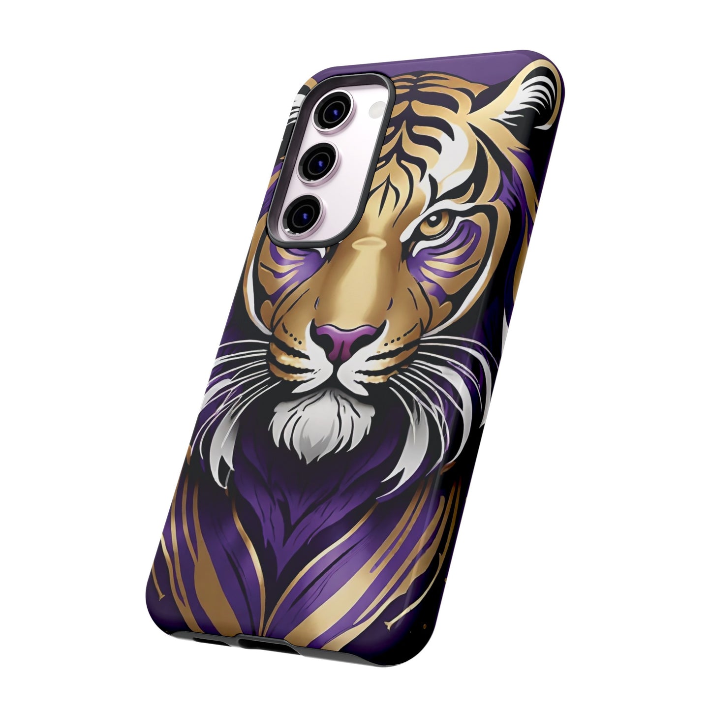 Purple and Gold Tiger