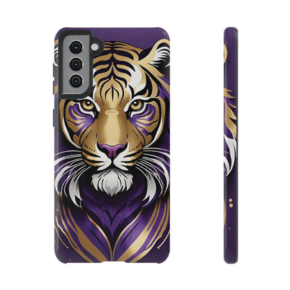 Purple and Gold Tiger