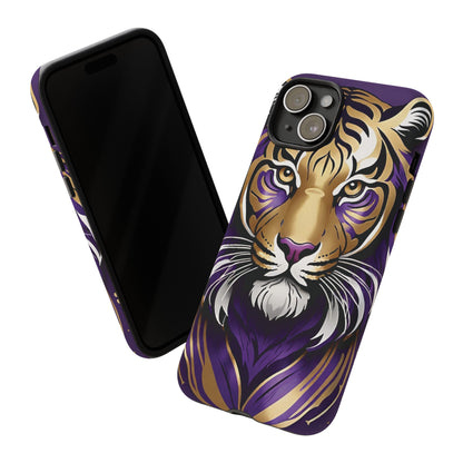 Purple and Gold Tiger