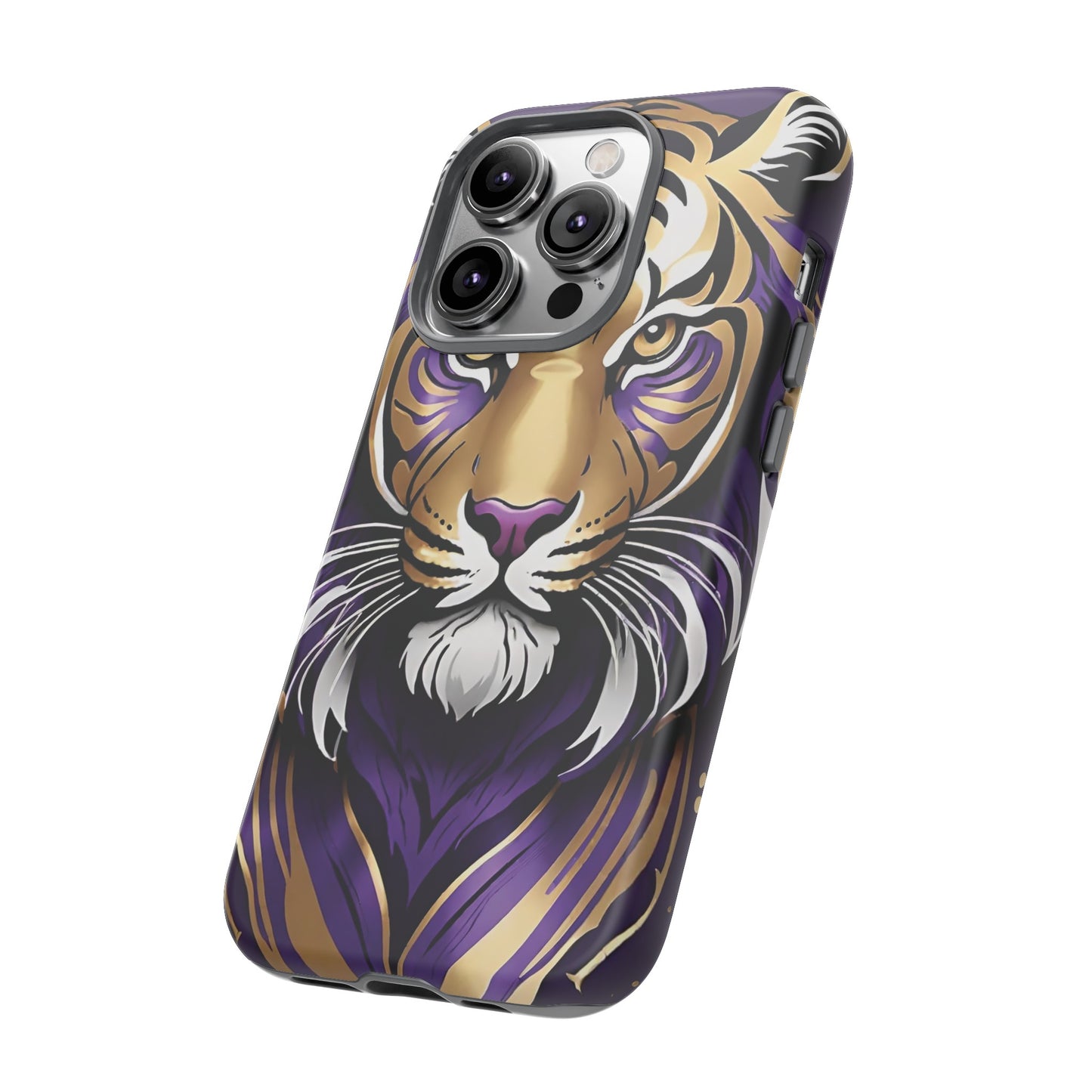 Purple and Gold Tiger