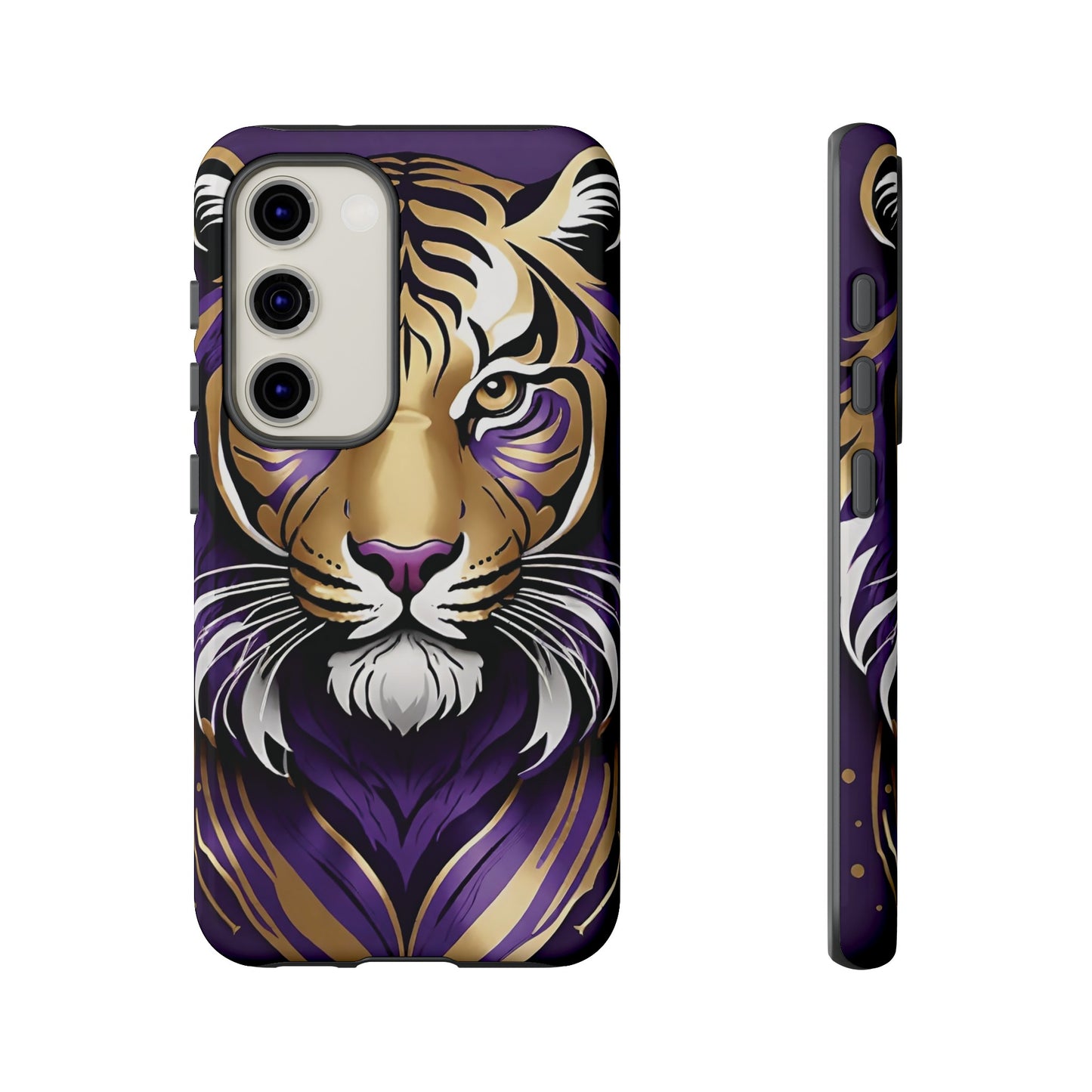 Purple and Gold Tiger