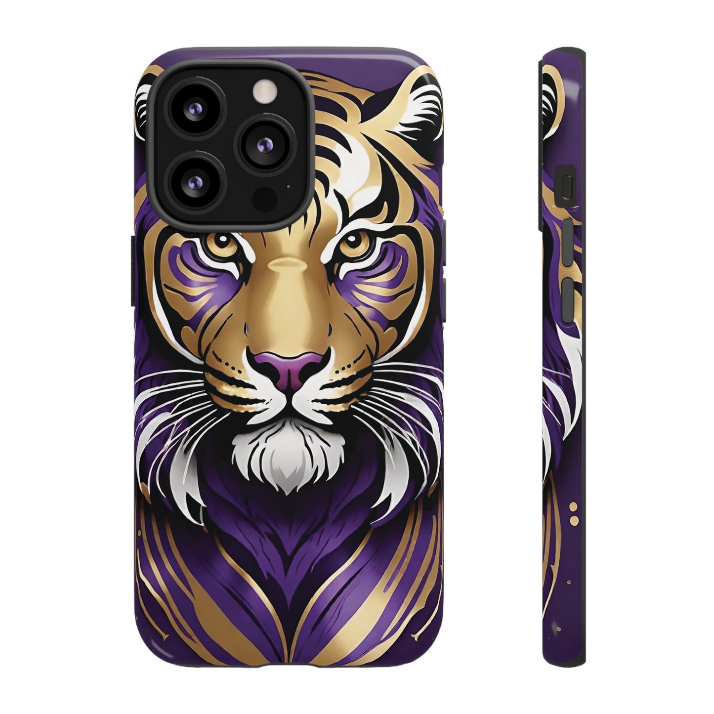 Purple and Gold Tiger