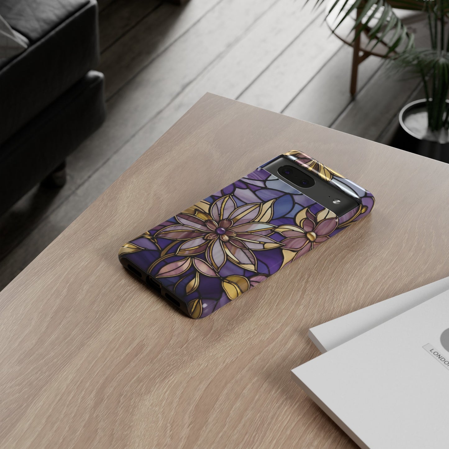 Stained Glass Floral Series 05