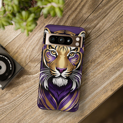 Purple and Gold Tiger