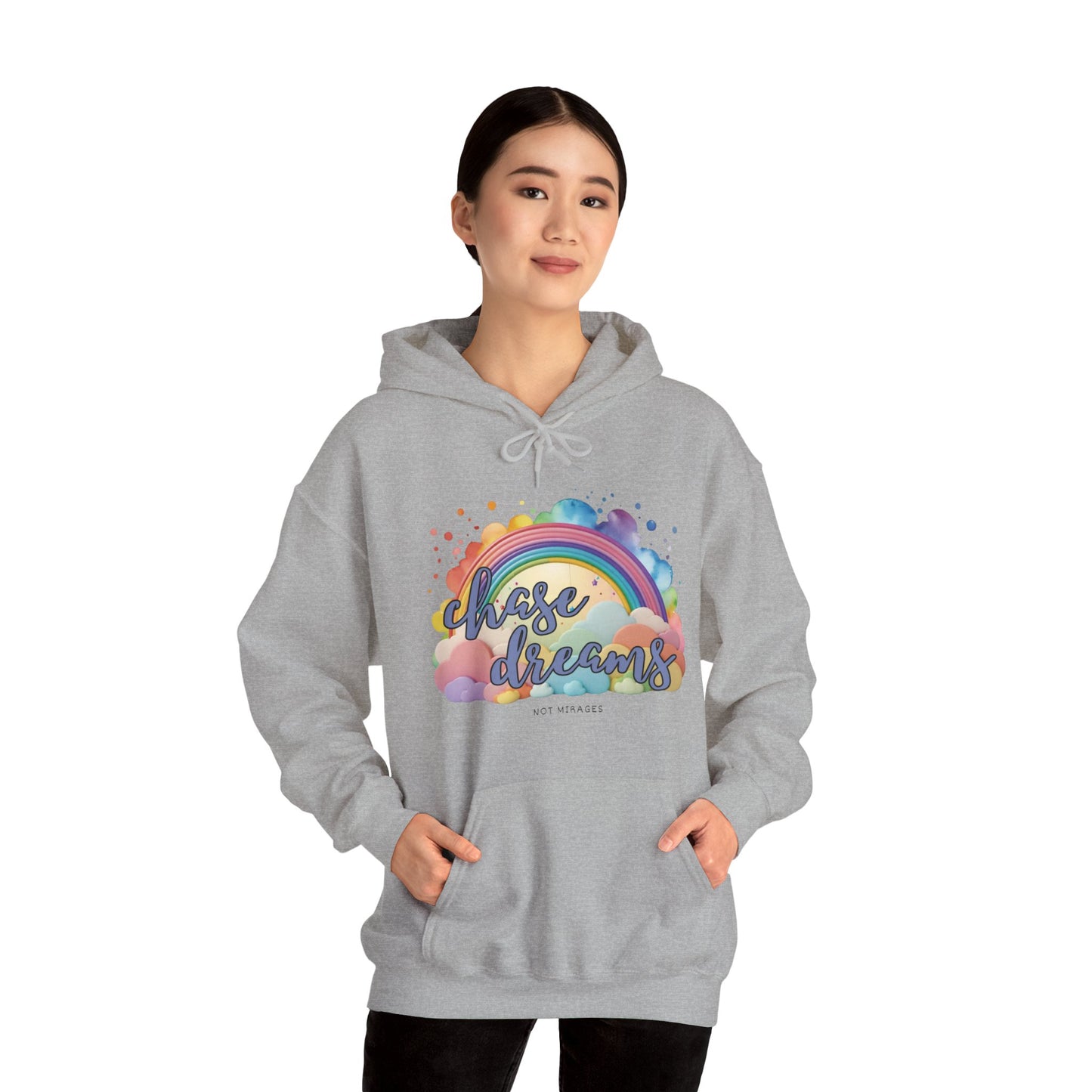 Chase Dreams, Not Mirages (Unisex Hoodie) - ShadowCrafts Studio