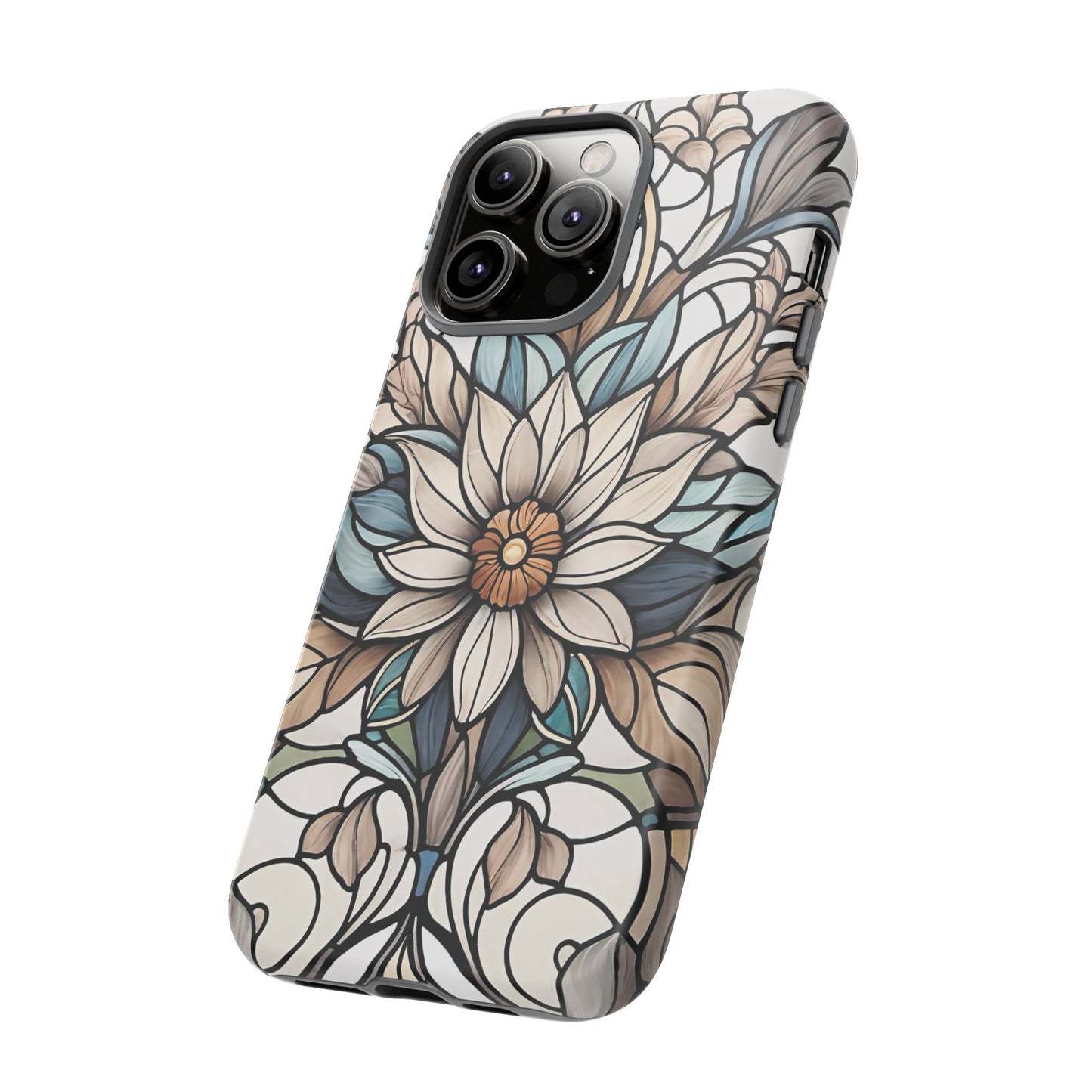Stained Glass Floral Series 01