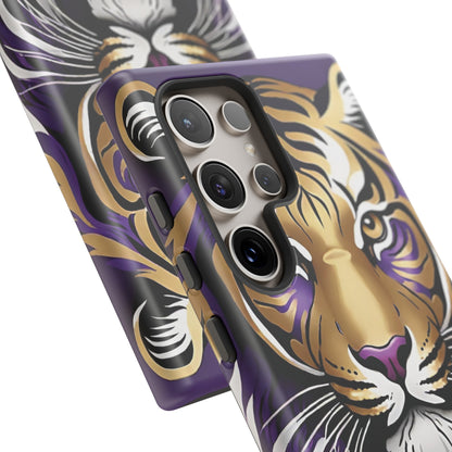 Purple and Gold Tiger