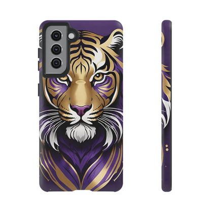 Purple and Gold Tiger