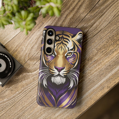 Purple and Gold Tiger