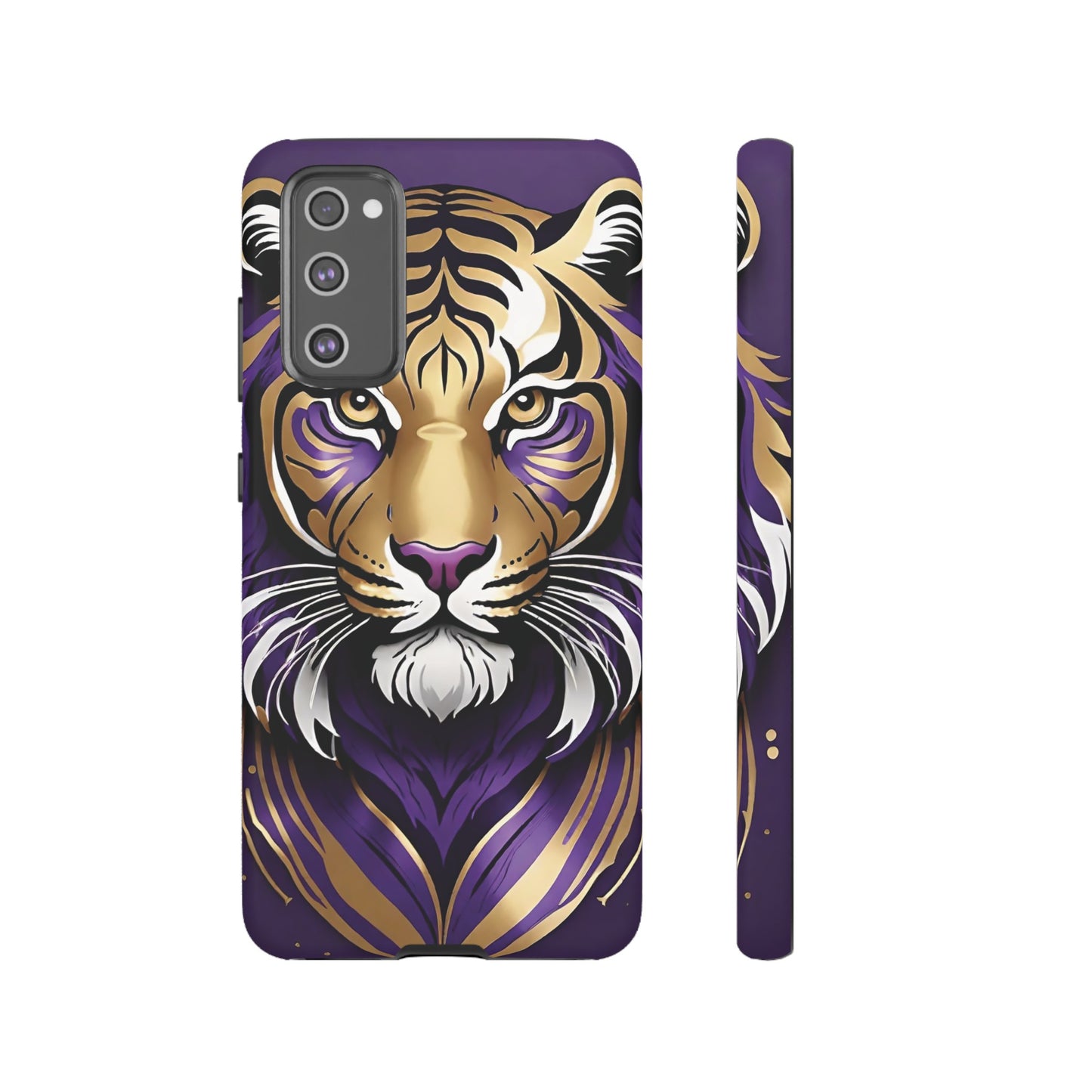 Purple and Gold Tiger