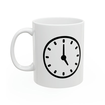 5PM Somewhere Mug (White), 11oz - ShadowCrafts Studio