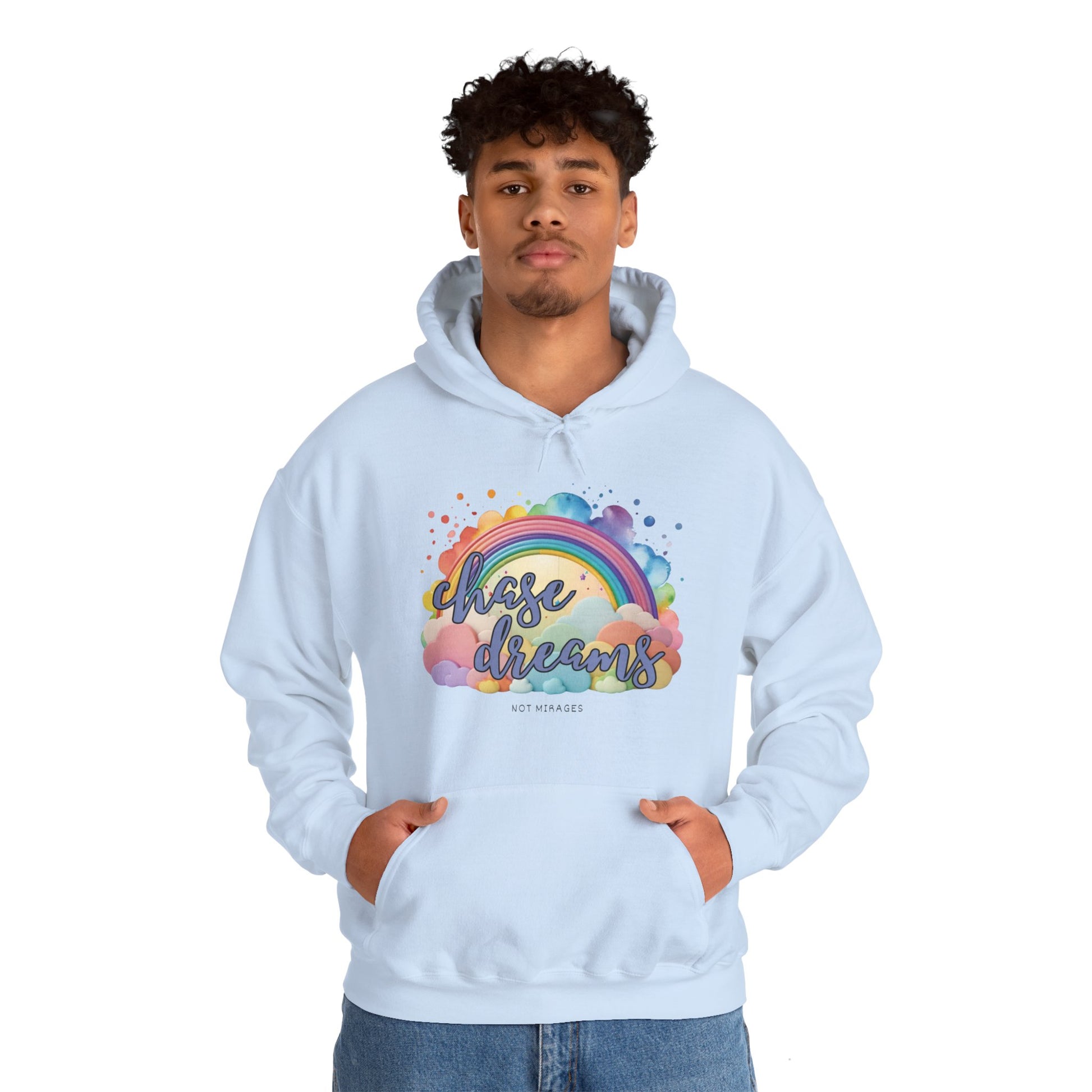 Chase Dreams, Not Mirages (Unisex Hoodie) - ShadowCrafts Studio