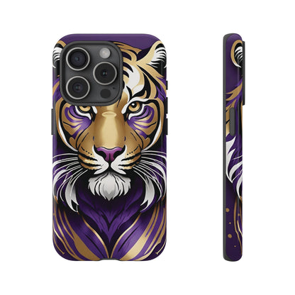 Purple and Gold Tiger