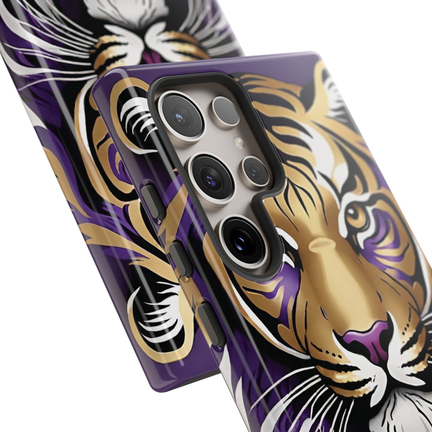 Purple and Gold Tiger