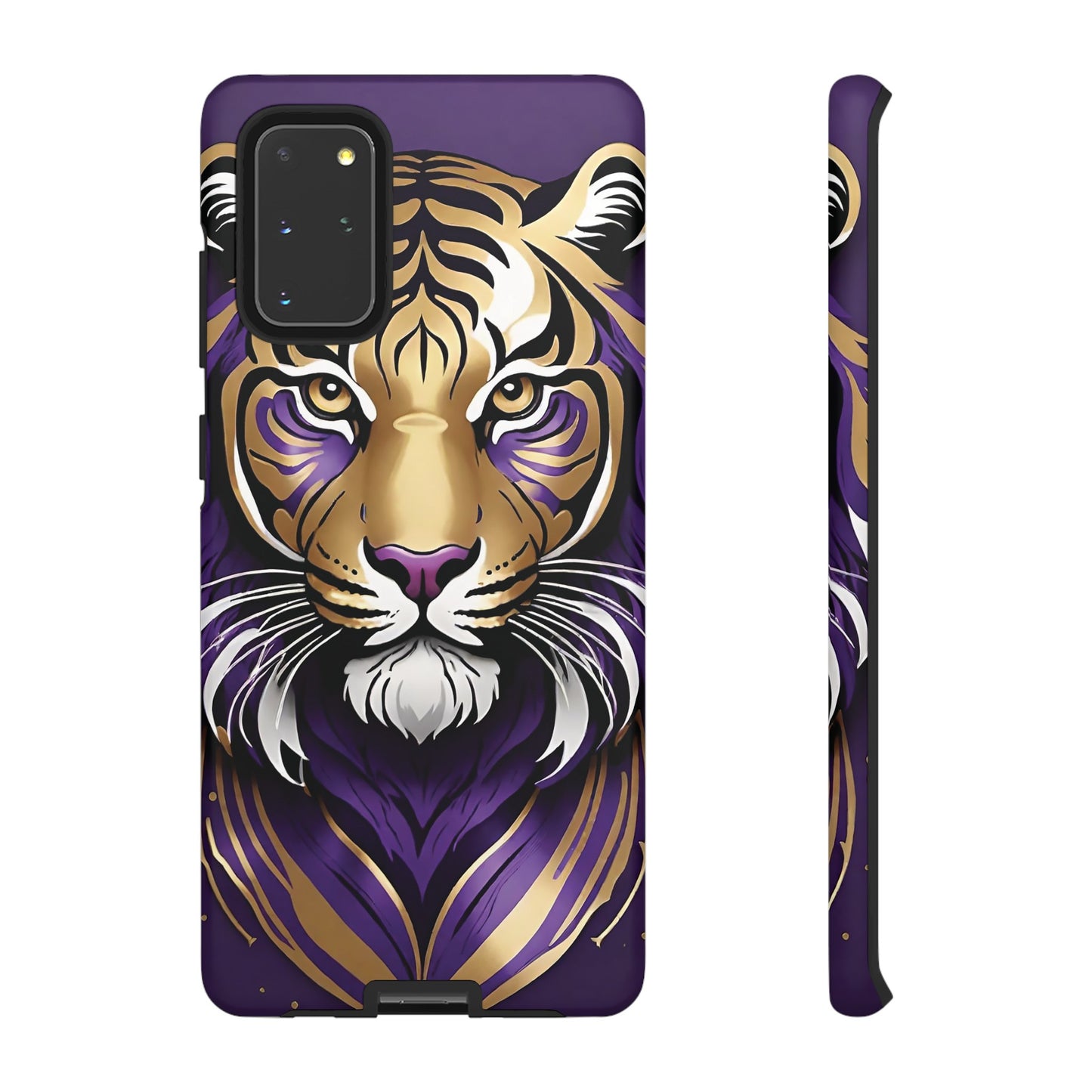 Purple and Gold Tiger