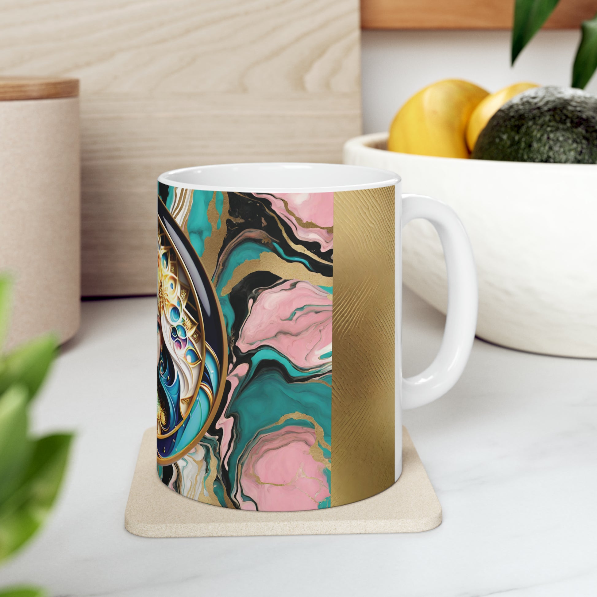 Rainbow Fairy Mug 04, 11oz - ShadowCrafts Studio