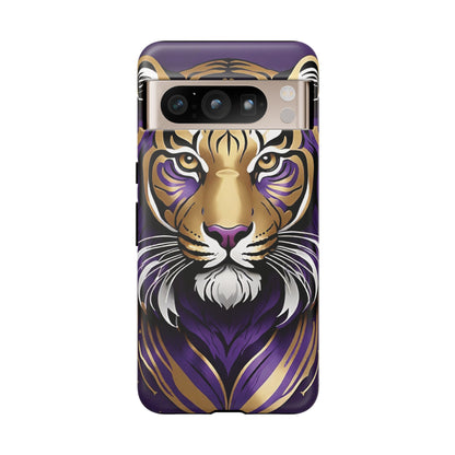 Purple and Gold Tiger