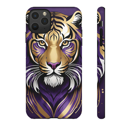 Purple and Gold Tiger