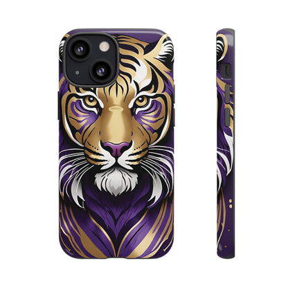 Purple and Gold Tiger