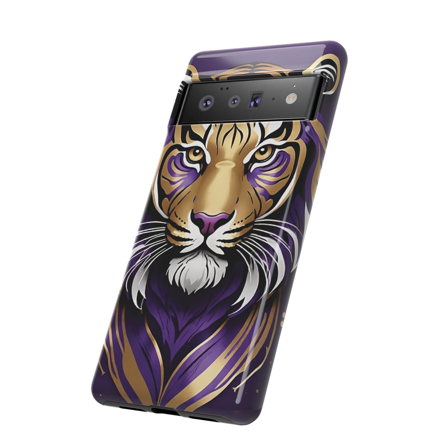 Purple and Gold Tiger