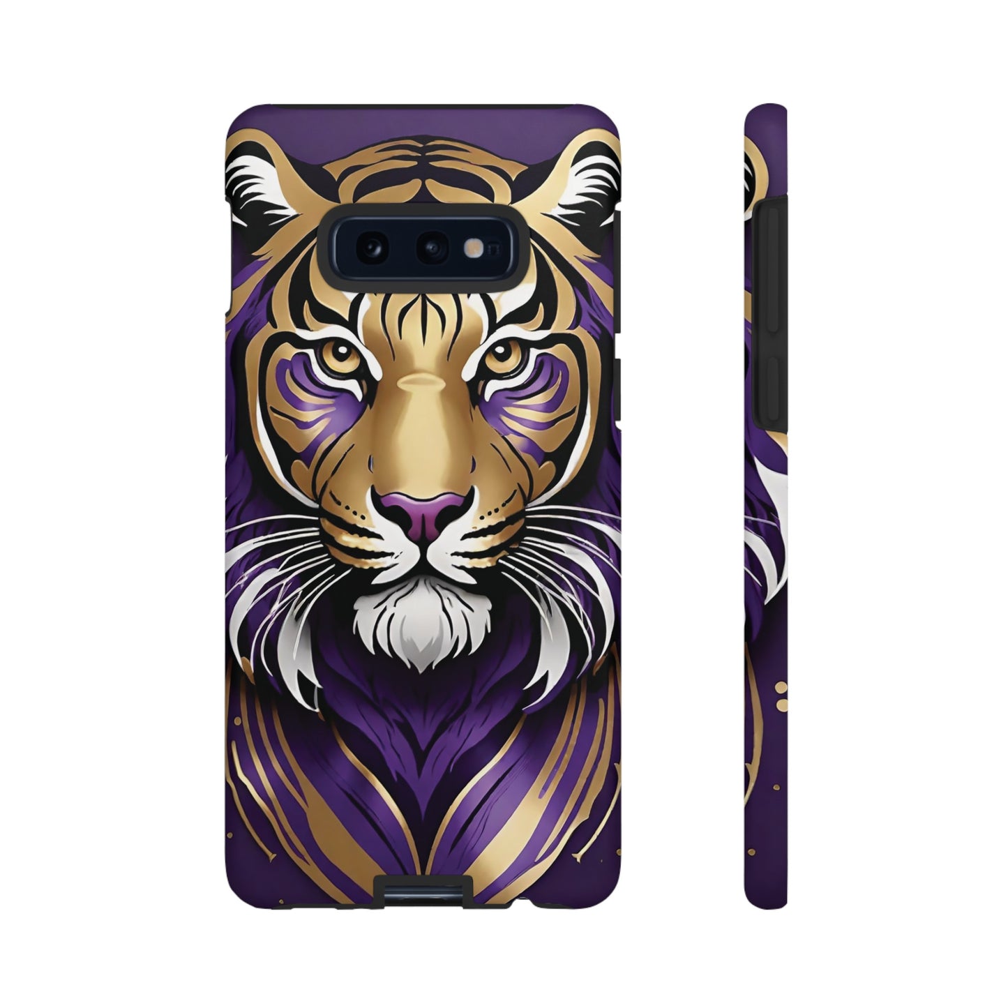 Purple and Gold Tiger