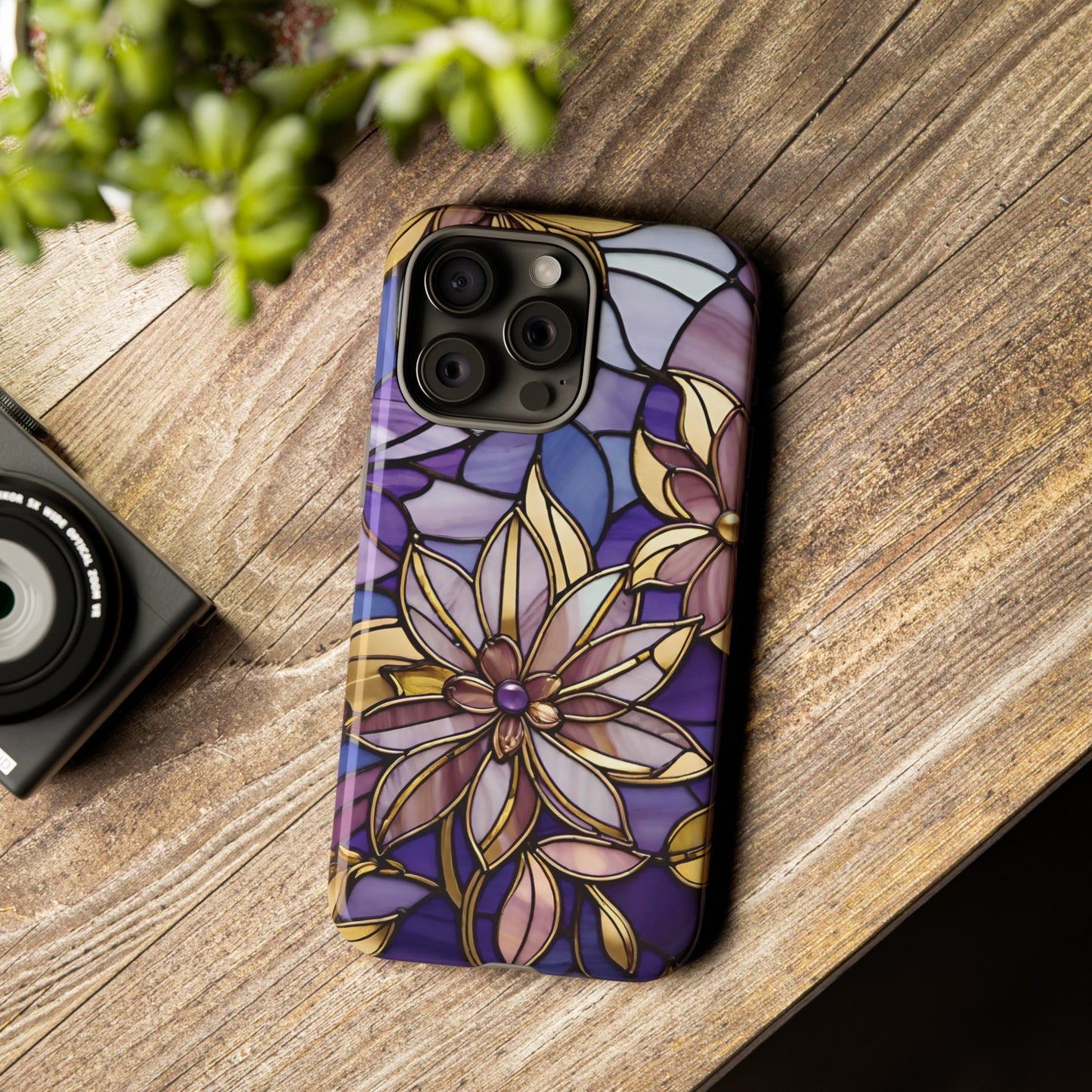 Stained Glass Floral Series 05
