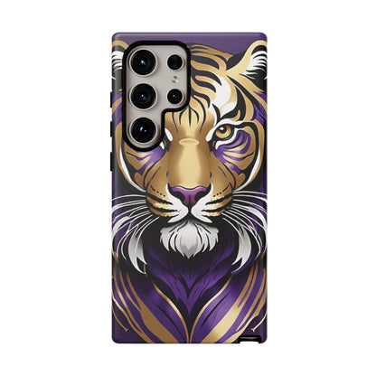 Purple and Gold Tiger