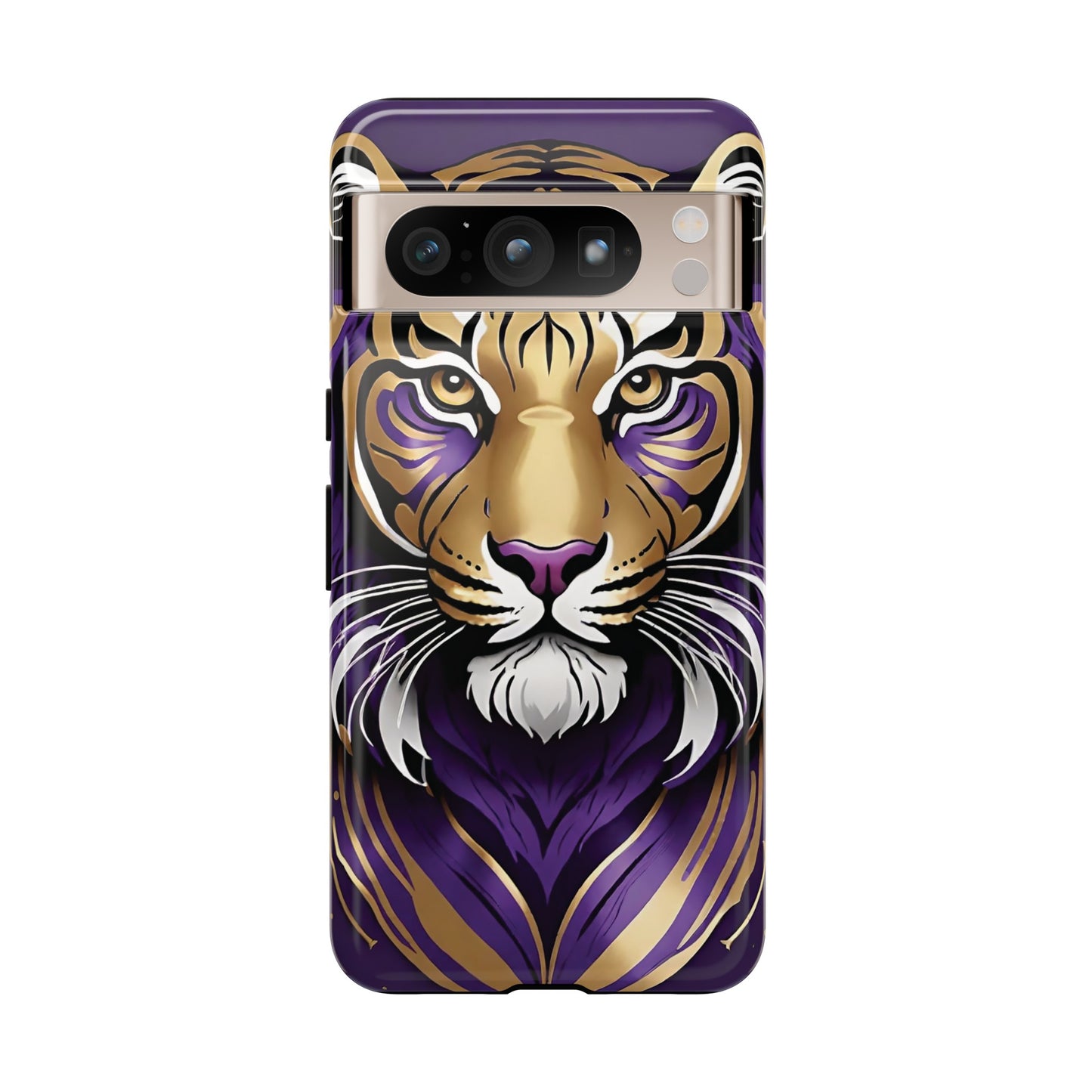 Purple and Gold Tiger